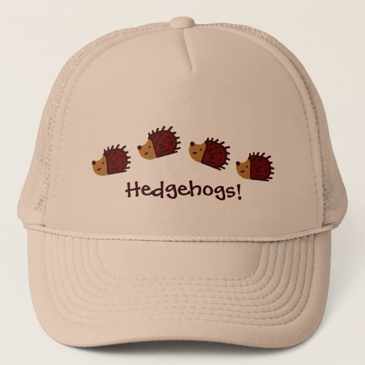 小さいハリネズミ! キャップ (正面)