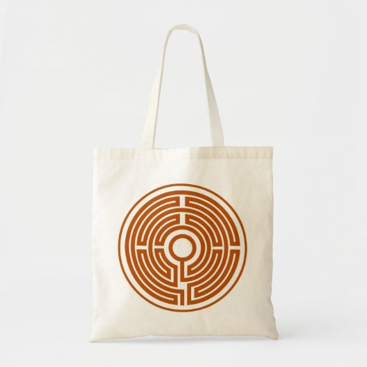 小さいバッグの中世迷路 トートバッグ (正面)