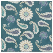 小さいパターンモロッコのペイズリーの花のモダンBOHO ファブリック (クローズアップ)