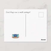 小さいパッケ来ージで良い物 – はがき (裏面)