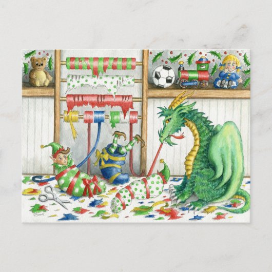 小さいパッケ来ージで良い物 – はがき (正面)