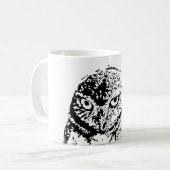 小さいフクロウ コーヒーマグカップ (正面左)