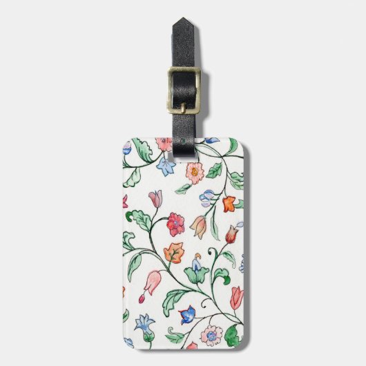 小さいフローラは荷札をツイン。 ラゲッジタグ (正面縦)