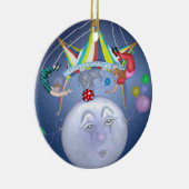 小さいブルームーンのオーナメントのサーカスの大テント セラミックオーナメント (右)