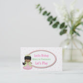 小さいプリンセスのお母さんの演劇の日付カード コーリングカード (スタンド正面)