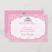 小さいプリンセスのサンキューカード サンキューカード (正面/裏面)