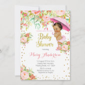 小さいプリンセスのベビーシャワーの招待 招待状 (正面)