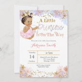 小さいプリンセスをあります方法招待に飾って下さい 招待状 (正面)
