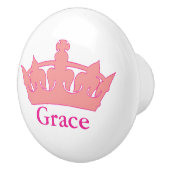 小さいプリンセス-王室のなベビーの子供部屋 セラミックノブ (右)