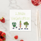 小さいベジタリアン スタンダードカクテルナプキン (インサイチュ)