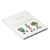 小さいベジタリアン ノートパッド (アングル)