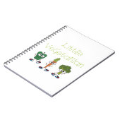 小さいベジタリアン ノートブック (左側)