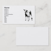 小さいベビーのヤギの名刺 名刺 (正面/裏面)