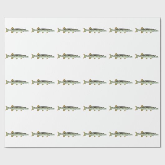 小さいベビーのmuskieのベクトル芸術の養魚場 ラッピングペーパー (フラット)