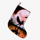 小さいペガソス スモールクリスマスストッキング (正面 (吊り時))