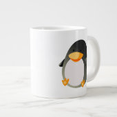小さいペンギン ジャンボコーヒーマグカップ (正面右)