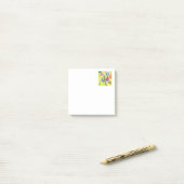 小さいポスト・イットお茶を持つカメ ポストイット (デスク上)