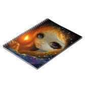 "小さいマッチの女の子"のノート ノートブック (左側)