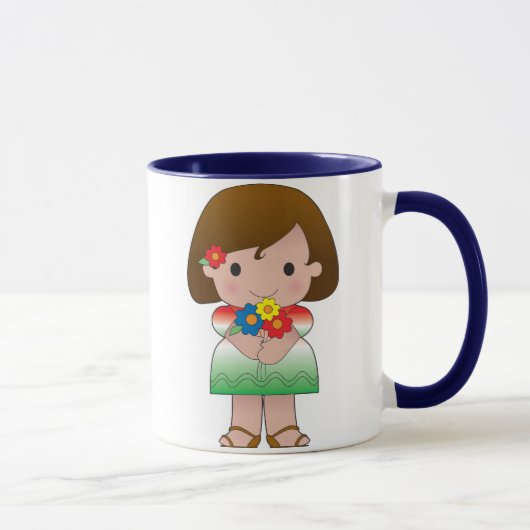 小さいメキシコ女の子 マグカップ (右)