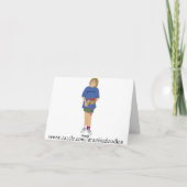 小さいメモ: それはあなたのpedicure.の時間です カード (裏面)