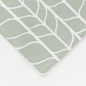 小さいモダンな樺の木のMaltipooの子犬毛布- フリースブランケット (角)