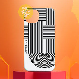 小さいモダン名前の禅のジオメトリック線 Case-Mate iPhone 14 PRO MAXケース