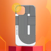 小さいモダン名前の禅のジオメトリック線 Case-Mate iPhoneケース