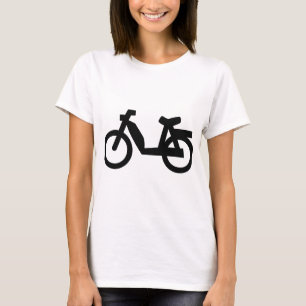 小さいモペットアイコン Tシャツ