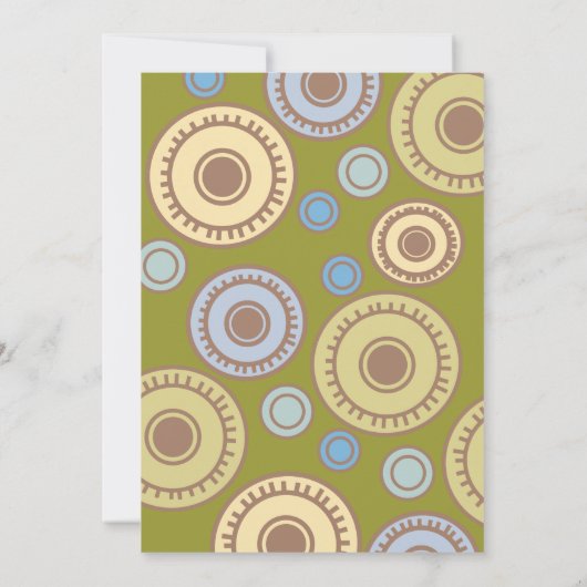 小さいモンスターのキリスト教のベビーシャワーの招待状 招待状 (裏面)