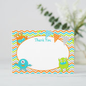 小さいモンスターのサンキューカード サンキューカード (スタンド正面)