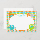 小さいモンスターのサンキューカード サンキューカード (正面/裏面)