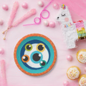 小さいモンスターのベビーシャワーの紙皿 ペーパープレート (パーティー)