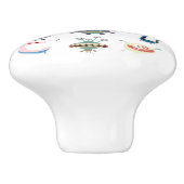 小さいモンスターの子供部屋の引出しの引き セラミックノブ (側面)