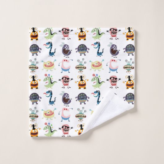 小さいモンスター ウォッシュタオル (ウォッシュタオル)