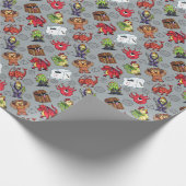 小さいモンスター ラッピングペーパー (角)