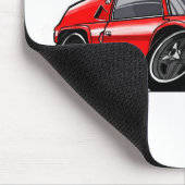 小さいユーロパ47GT (赤い) マウスパッド (コーナー)