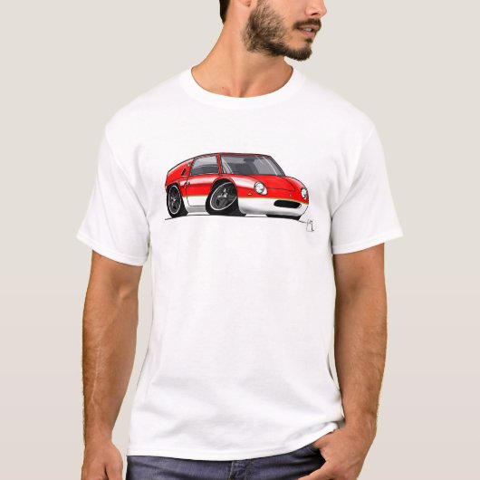 小さいユーロパ47GT (赤い) Tシャツ (正面)