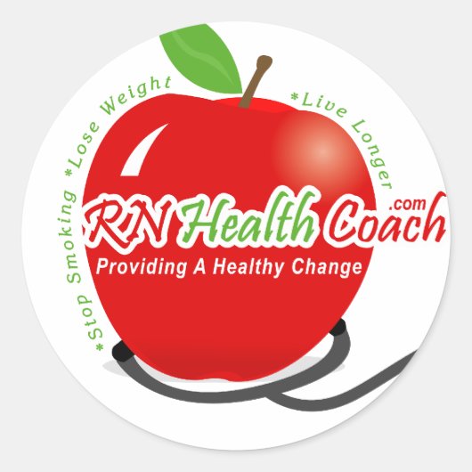 小さいロゴのシール ラウンドシール (正面)