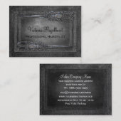 小さいロンドン市民の倍のはさみ 名刺 (正面/裏面)