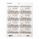 小さいワイヤーヘドキツネテリアドッグ ラベル (フルシート)