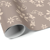 小さいヴィンテージの花の包装紙 ラッピングペーパー (ロールコーナー)