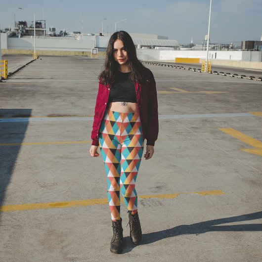 小さい三角形 レギンス