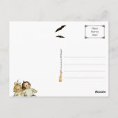 小さい与えのはハロウィンの恐怖だ! ポストカード (裏面)