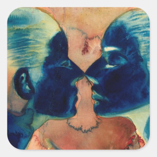 小さい中間の2007年 スクエアシール (正面)