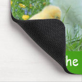 小さい事を楽しんで下さい マウスパッド (コーナー)