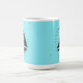 小さい事ポスターを楽しんで下さい コーヒーマグカップ (中央)