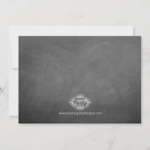 小さい人か少し失敗-性はパーティーを明らかにします 招待状 (裏面)