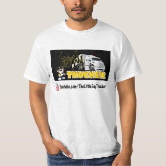 小さい人のトラック運転手のTシャツ Tシャツ