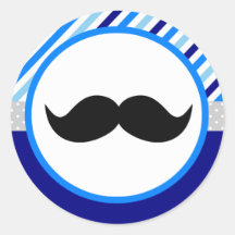 小さい人のベビーシャワーのステッカー