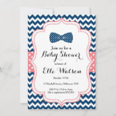 小さい人のベビーシャワーの招待状 招待状 (正面)